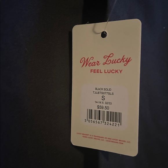 Lucky Brand Men's Black Dress Shirt | small - Picture 3 of 3